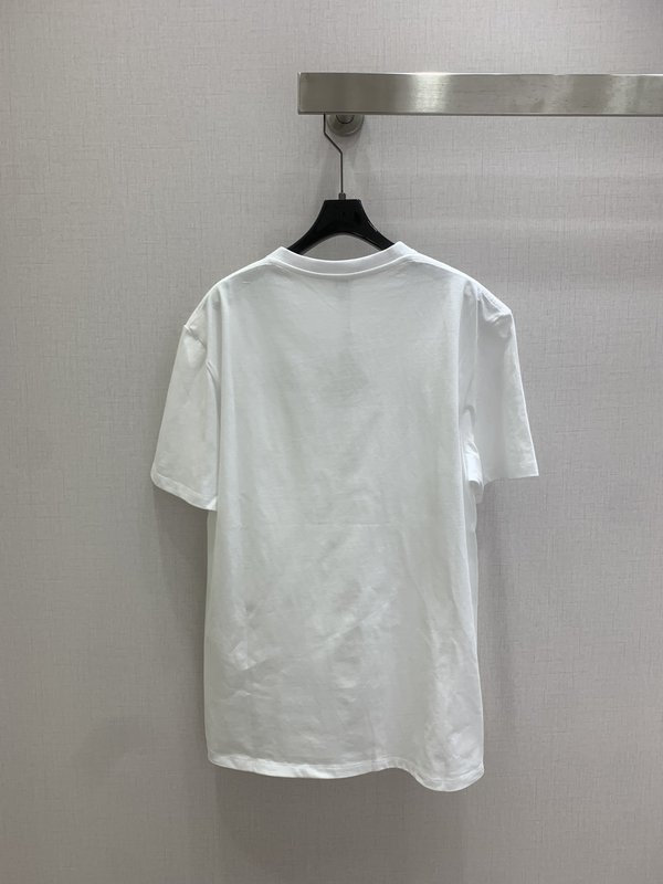 Loew 레터 포켓 반팔 티셔츠 001-183891
