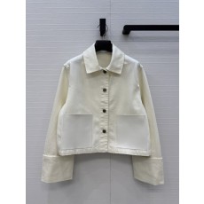 Loew 데님 롤업 소매 자켓 아우터 001-183892