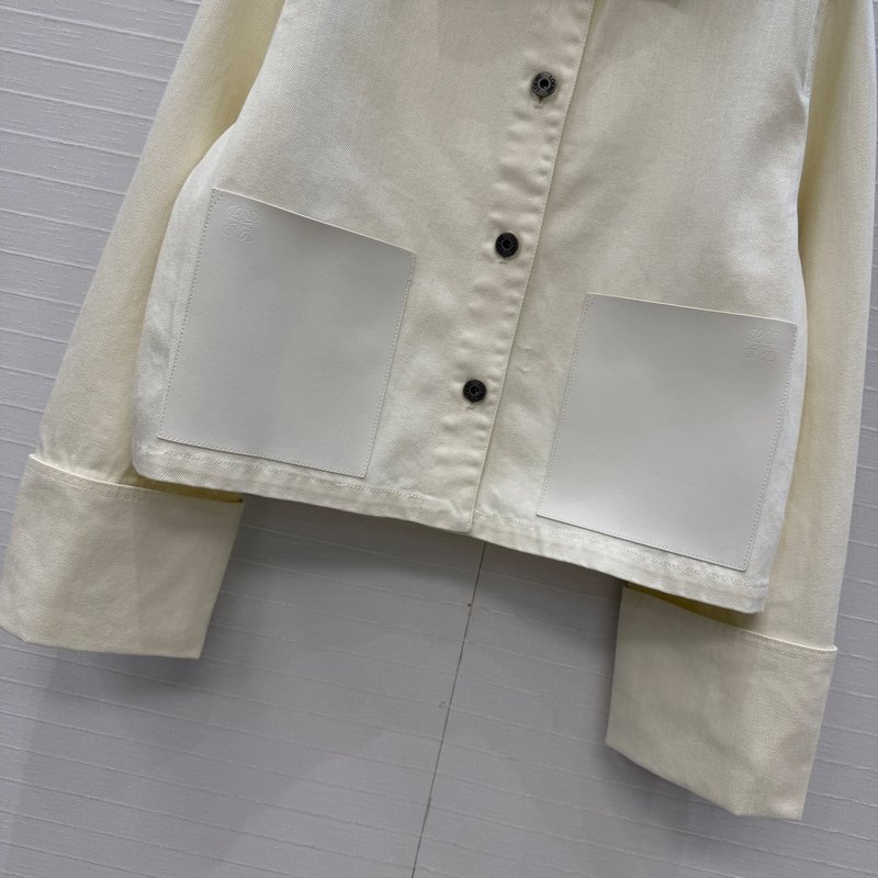 Loew 데님 롤업 소매 자켓 아우터 001-183892