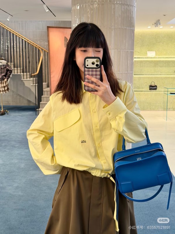 로에베 스프링 리미티드 숏 셔츠 001-183919