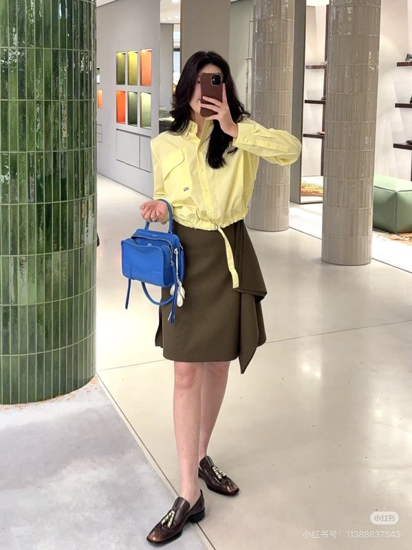 로에베 스프링 리미티드 숏 셔츠 001-183919