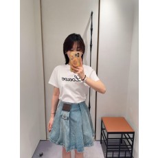 심플 로고 라인 반팔 티셔츠 001-183920