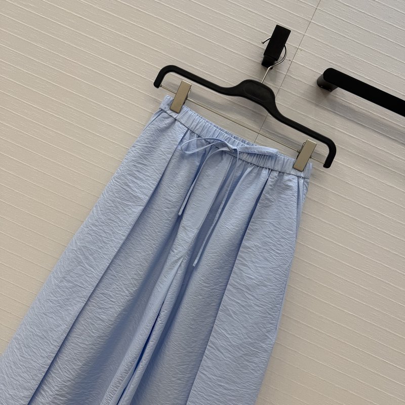 로에베 로고 패치 자수 캐주얼 팬츠 001-183968