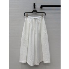 로에베 로고 패치 자수 캐주얼 팬츠 001-183969