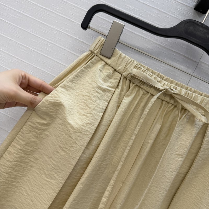 로에베 로고 패치 자수 캐주얼 팬츠 001-183971