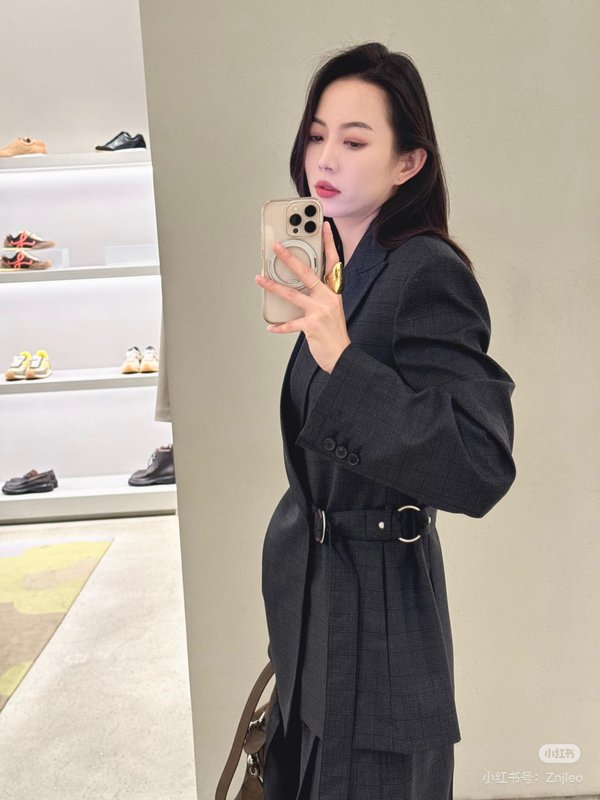 로에베 뉴 블랙 재킷 정장 바지 세트 001-184023