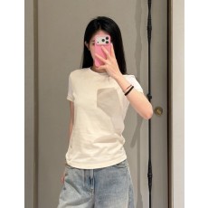 로에베 스파이더 슬리브 컬러블럭 반팔 티셔츠 001-184027