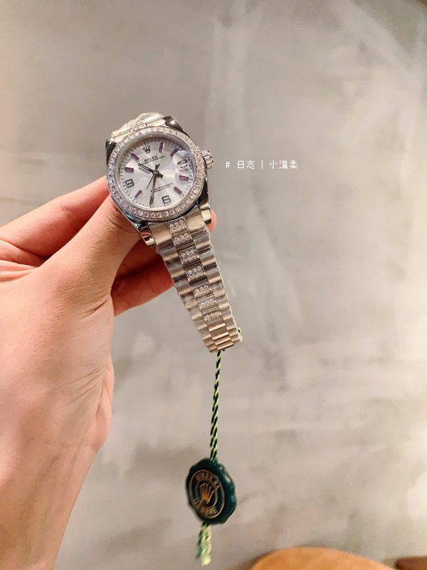 롤렉스 패션 심플 쿼츠 시계 001-184075
