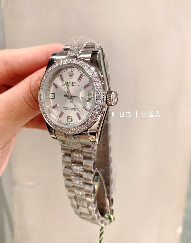 롤렉스 패션 심플 쿼츠 시계 001-184075