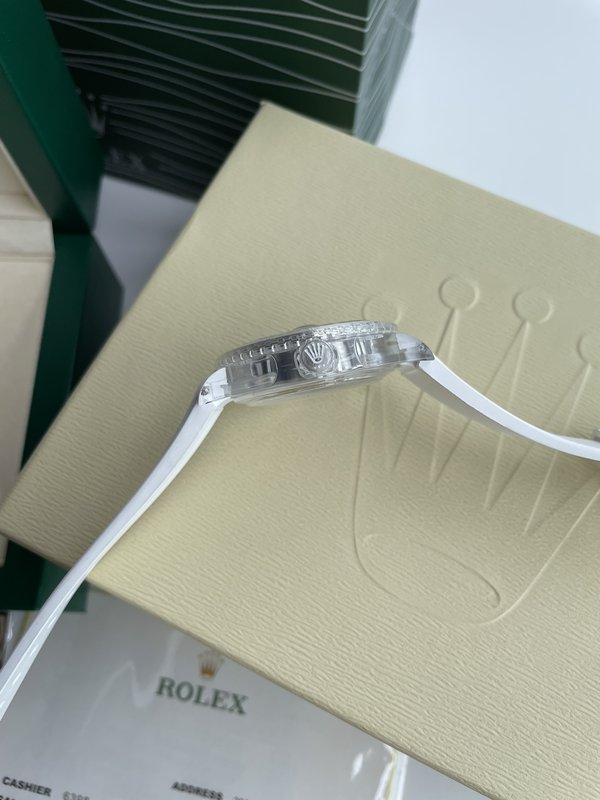 롤렉스 개조 크리스탈 야광 기계식 시계 001-184077