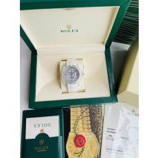 롤렉스 개조 크리스탈 글라스 시리즈 오토매틱 시계 001-184078