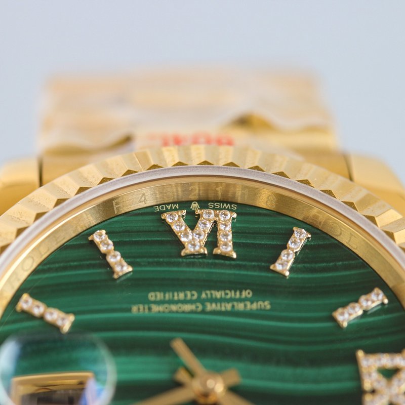 롤렉스 데이저스트 말라카이트 다이얼 워치 001-184082