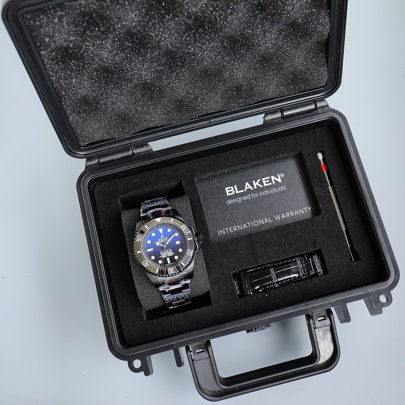 BLAKEN 롤렉스 씨드웰러 그라데이션 커스텀 시계 001-184092