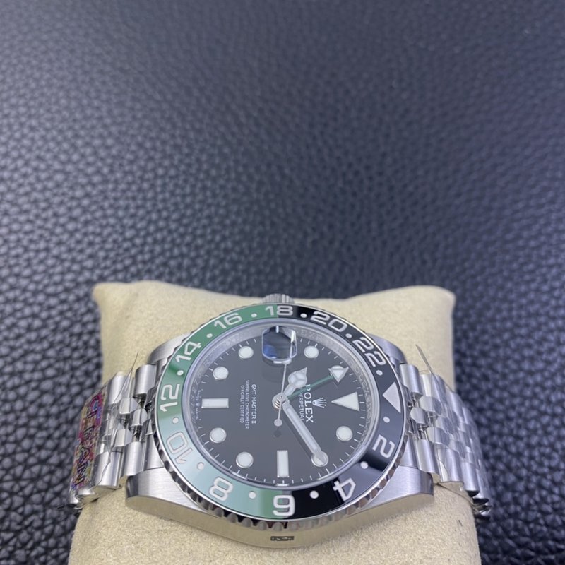 롤렉스 GMT 마스터 II 레프티 스틸 워치 001-184166