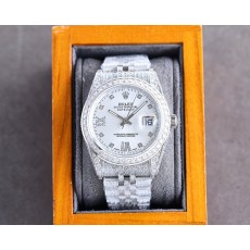 풀다이아몬드 로그 타입 기계식 시계 001-184252
