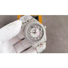풀 다이아몬드 럭셔리 기계식 시계 001-184258