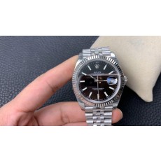 롤렉스 데이트저스트 그레이 다이얼 야광 시계 001-184358