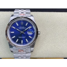 롤렉스 데이트저스트 41mm 오토매틱 시계 001-184522