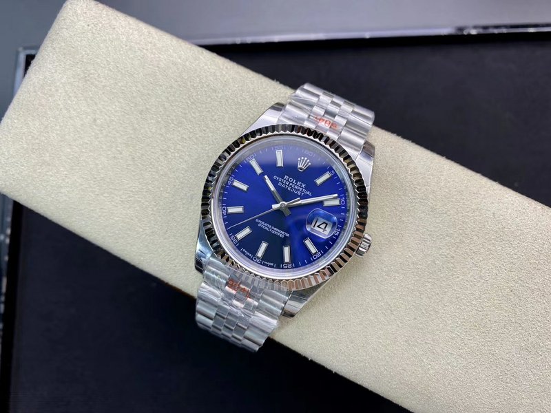 롤렉스 데이트저스트 41mm 오토매틱 시계 001-184522