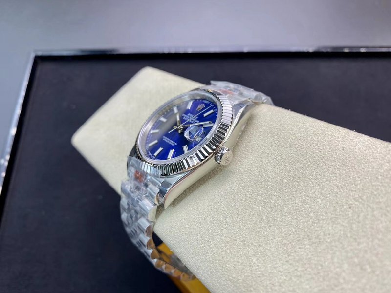 롤렉스 데이트저스트 41mm 오토매틱 시계 001-184522