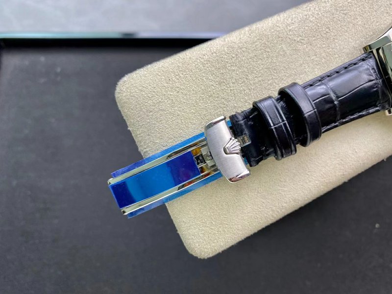 롤렉스 데이저스트 시리즈 와인레더 스트랩 시계 001-184674