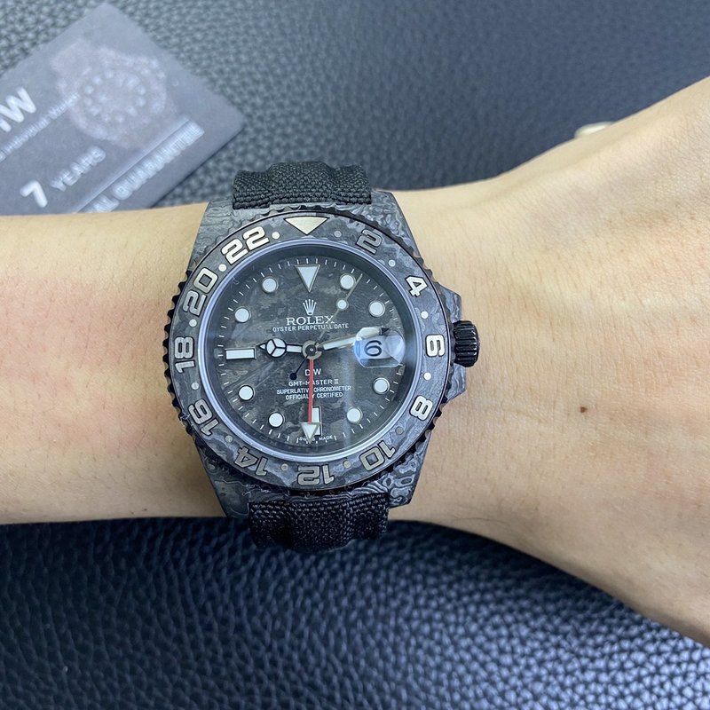 탄소섬유 롤렉스 GMT 마스터 II 시계 001-184708