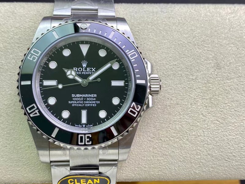 롤렉스 서브마리너 날짜없는 블랙 복제 시계 001-184837