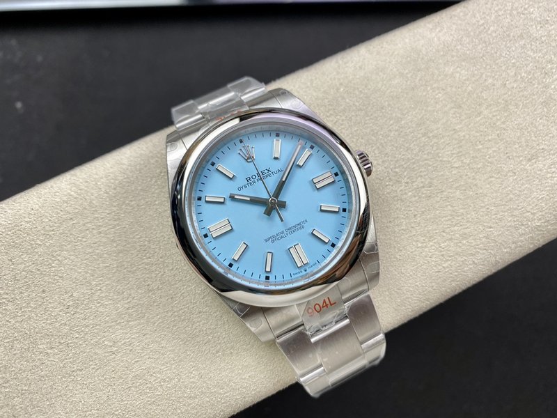 롤렉스 오이스터 퍼페추얼 41mm 오토매틱 시계 001-184887