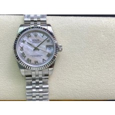 롤렉스 데이트저스트 31mm 오토매틱 여성 시계 001-185136