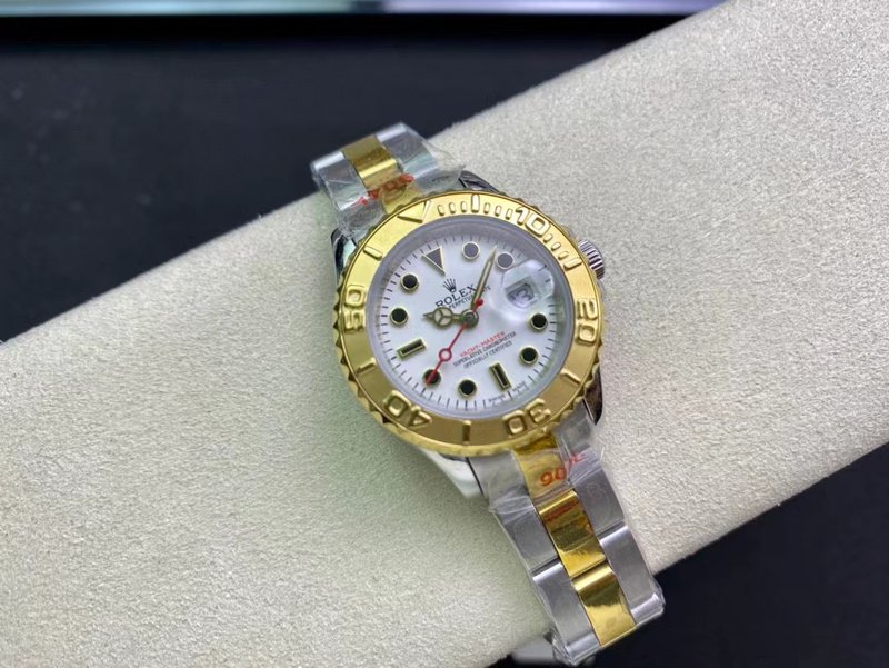 롤렉스 요트마스터 29mm 여성 시계 001-185243