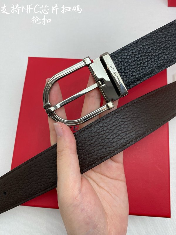 3.5cm 양면 수입 소가죽 남성 벨트 001-185289
