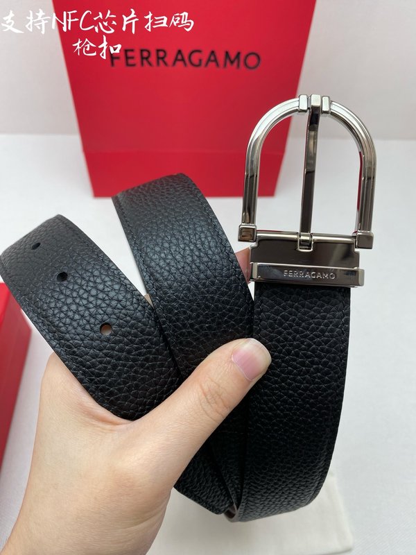 3.5cm 양면 수입 소가죽 남성 벨트 001-185289