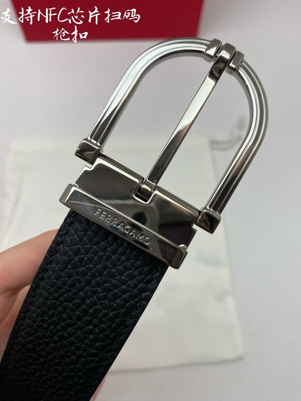 3.5cm 양면 수입 소가죽 남성 벨트 001-185289