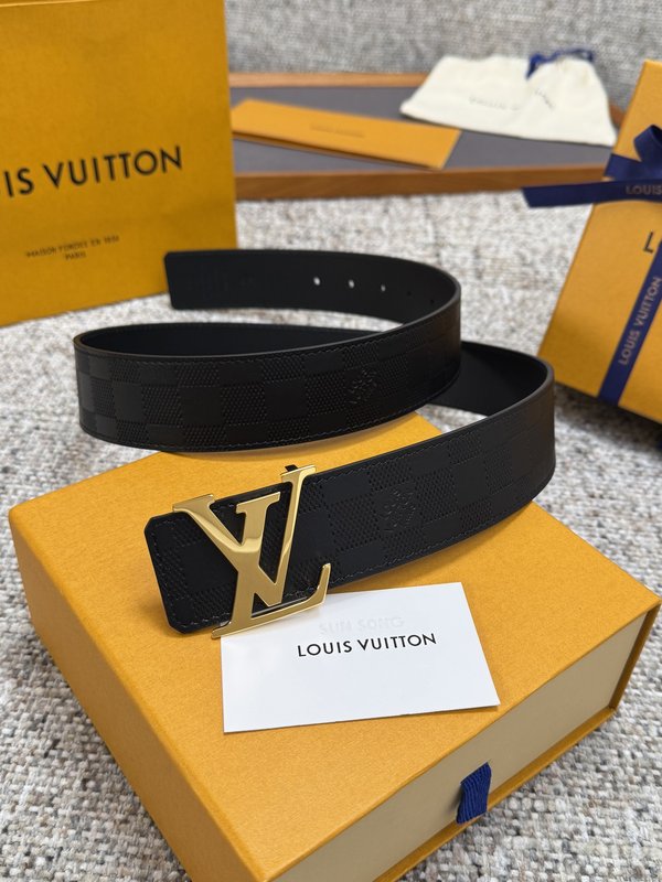 LV 체커보드 양면 사용 벨트 001-185291