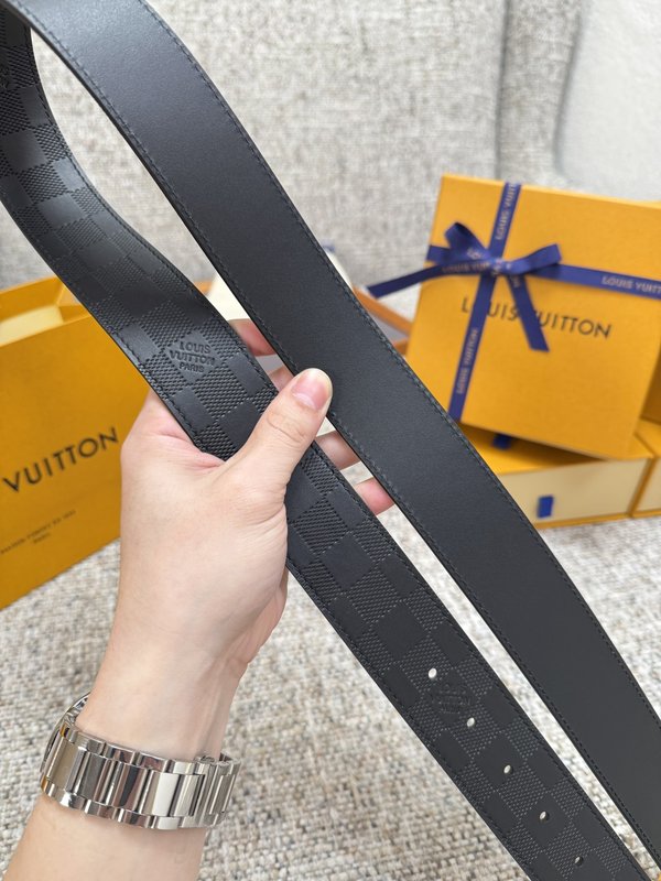 LV 체커보드 양면 사용 벨트 001-185291
