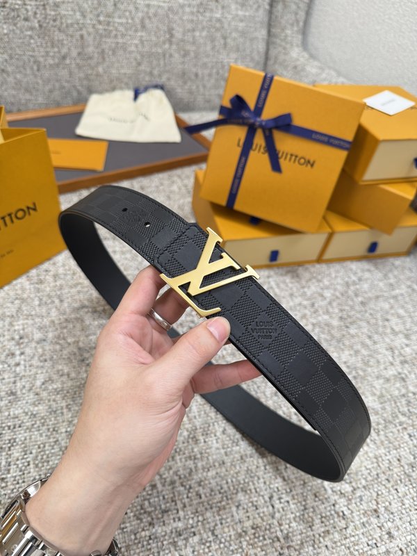 LV 체커보드 양면 사용 벨트 001-185291