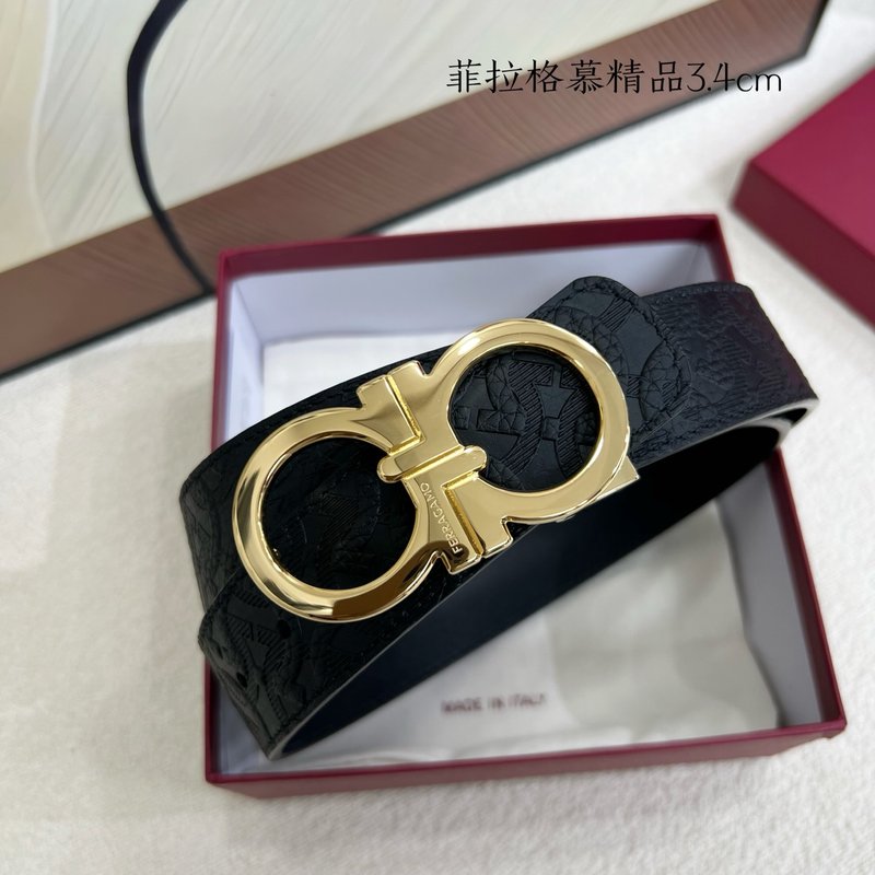 페라 이탈리아 양면 소가죽 버클 벨트 001-185296