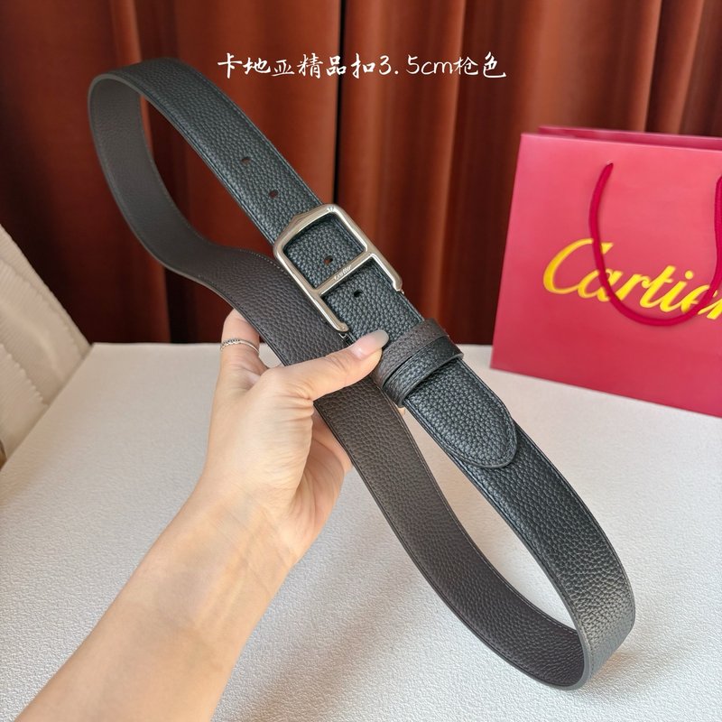 까르띠에 이탈리아 양면 소가죽 벨트 001-185315