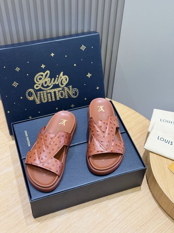 루이비통 LV 오아시스 스웨이드 샌들 001-185338