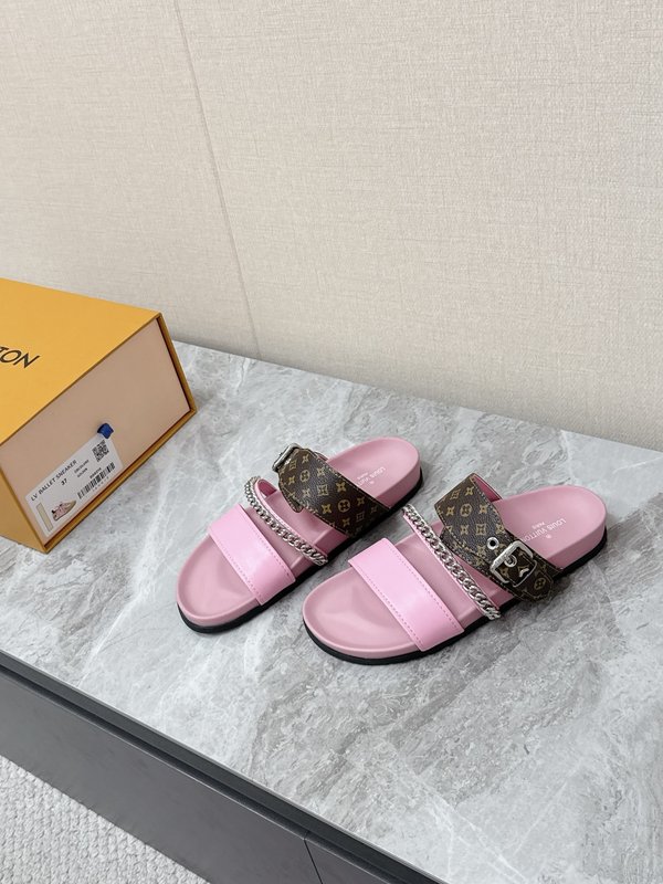 루이비통 커플 체인 샌들 001-185343