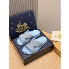 LV 오아시스 스웨이드 뮬 남성용 샌들 001-185351