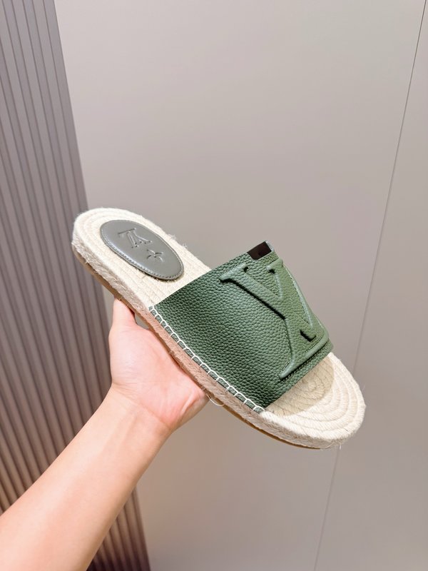 루이비통 남성 에스파드리슬 슬라이드 001-185446