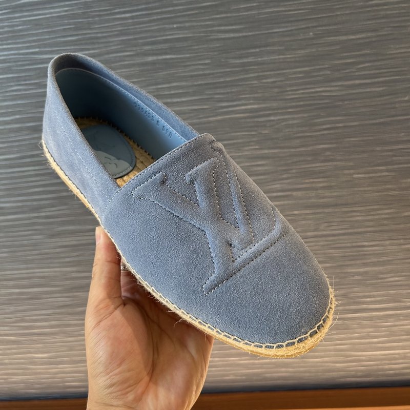 LV春夏 뉴버전 송아지 스웨이드 에스파드릴 001-185508