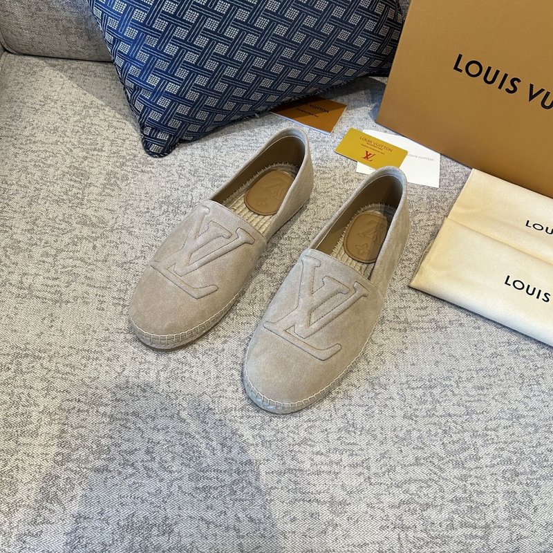 LV春夏 남성小牛 스웨이드 에스파드릴 001-185510