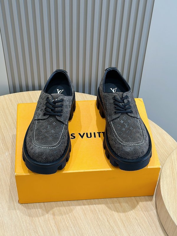 LV 체커 남성 스웨이드 앵클부츠 001-185512