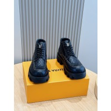 LV 체커 남성 클 부츠 001-185520