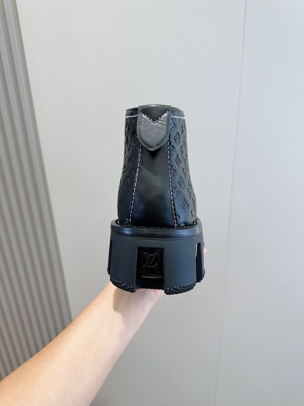 LV 체커 남성 클 부츠 001-185520