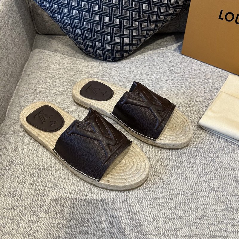 루이비통 남성 에스파드릴 슬라이드 001-185524