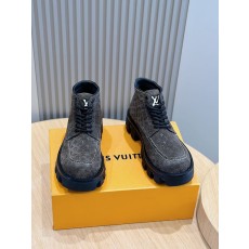 LV 남성 스웨이드 앵클부츠 체커 001-185527