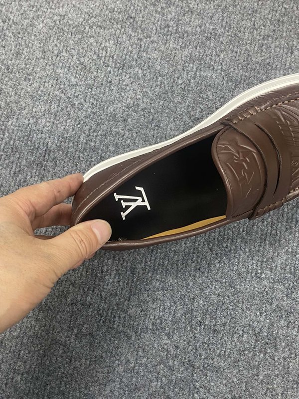 LV 신상 진정 비즈니스 캐주얼 슈즈 001-185554